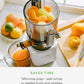 Nama J2 Cold Press Juicer – Self Feeding for Hands-Free Operation with Wide Mouth Hopper for Whole Recipe Loading, Zero Waste Masticating Juicer For More Juice, Less Pulp – Easy Cleanup & Assembly