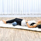 Leewadee Small Yoga Bolster – Shape-Retaining Cervical Neck Roll, Tube Pillow for Comfortable Reading, Kapok Filling, 22 x 6 x 6 inches