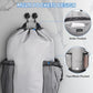 BALEINE 120L Laundry Bag Backpack, 900D Oxford Fabric Large Travel Laundry Bags with Shoulder Straps and 2 Mesh Pockets for College Dorm, Apartment, Laundromat (Gray, 120L)