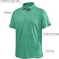 DEOLAX Mens Polo Shirts Fashion Print Mens Golf Shirt Dry Fit Mens Golf Polo Short Sleeve Quick Dry Funny Golf Shirt for Men