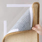 FUKUMARU Cat Scratcher Mat, 19.6 X 11.8 Inch Natural Sisal Cat Scratch Mats, Horizontal Cat Floor Scratching Pad Rug, Protect Carpets and Sofas - Beige