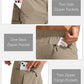 Pudolla Men's Hiking Cargo Shorts 9" Lightweight Outdoor Work Shorts for Men Travel Golf Camping Casual with 5 Zipper Pockets