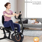Recumbent Exercise Bike for Seniors - 400LB Weight Capacity Recumbent Bikes with Comfortable Seat, Pulse Sensor, 16-level Resistance, LCD Monitor