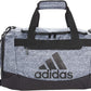 adidas Unisex Defender 4.0 Gym Duffel Bag for Men and Women, Jersey Onix Grey/Black, Small (38L)