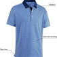 DEOLAX Mens Polo Shirts Fashion Print Mens Golf Shirt Dry Fit Mens Golf Polo Short Sleeve Quick Dry Funny Golf Shirt for Men