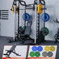 Major Fitness Drone2 Advanced Training Smith Machines– All-in-One Home Gym Squat Rack with Aluminum Pulley Set , Weight Bar, Dual LAT Pull-Down Systems & Cable Crossover Machine for Full-Body Workouts