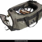 adidas Unisex Defender 4.0 Gym Duffel Bag for Men and Women, Olive Strata Green/Black/Silver Metallic, Medium (66L)