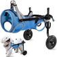 Updated Dog Wheelchair for Back Legs,Small Dog Wheelchair Carts with Wheels, Light Weight Wheelchair for Leg Support Helps Senior,Injured,Paralyzed, S & Blue