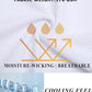 Moisture Wicking Quick Dry Soft Pickleball Workout Hiking Camping Running Shirts for Men Outdoor Sports
