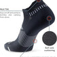 MONFOOT Men's/Women's 3-10 Pairs Silky Dry Athletic Cushion Ankle Socks, Multipack