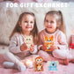 Sofier Valentines Day Gifts for Kids Classroom 24 Pack Card Boxes with Heart Window Mini Animal Toys Keychains Bulk for Boys Girls Classroom Exchange Party Favor School Teacher Student