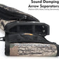 SUNYA X510 Field & Competition Hip Arrow Quiver | 3-Slot Noise-Free Archery Quiver with Sturdy Storage System (42x18cm)
