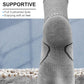 BULLIANT Compression Socks for Men 6Pairs, Athletic Crew Socks Cushioned For Men Sports Running-Arch Support