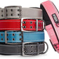 Fida Heavy Duty Dog Collar 1.5” Width, Ultra Soft Neoprene Padded, Adjustable Reflective Nylon Pet Collar with Two Metal Pin Belt Buckle for Large/X-Large Breeds (XL, Black)