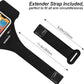 Armband for iPhone 16 Pro Max/16 Plus/15 Pro Max/15 Plus/iPhone 14 Pro Max/14 Plus/13,12,11 Pro Max/XS Max,Water Resistant Sport Armband with Zipper Slot for Airpods and Keys (Black)