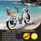 1500W Electric Bike for Adults,48V 20/60Ah Removable Battery Max Range 80Miles & 30MPH Electric Bicycle,20''×4" Fat Tire Ebike,Adult Electric Bicycles for Commute Beach Snow,E-Bike UL Certified