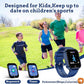 Goodatech Smart Watch for Kids 4-12 Years Boys Girls, 26 Puzzle Games,Camera,Video Music Player,Pedometer,Flashlight,Alarm Clock, Learning Education Toys Gifts (Blue)