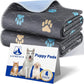 Aitmexcn Washable Puppy Dog Pee Pad, 4PCS 100% Waterproof Whelping Training Mat for Puppy/Senior Dog, Fast Drying Reusable Puppy Pads for Indoor, Outdoor and Car Travel- 32x36''