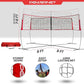 PowerNet Four Square Volleyball Net, Fun New Game, Play at The Park or Beach, 2 Versions