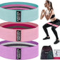 Resistance Bands for Working Out, Exercise Workout Bands for Women & Men, 3 Levels Elastic Stretch Bands for Exercise with Carry Bag for Physical Therapy, Home Fitness, Strength Training, Yoga