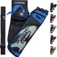 LEGEND XT320 Archery Quivers - Nylon Hip Quivers with 3 Arrow Tube Cases for Target Shooting - Adjustable Waist Belt, T-Slot, Storage Compartments for Accessories, Gear, Tools, Release Tab, Score Card