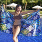 ECCOSOPHY Microfiber Beach Towel - Sand Free Towels are Quick Dry, Light Weight, Super Absorbent - Perfect Pool, Travel, Cruise, Camping Essentials - Oversized Extra Large for Adults 71x35 in