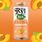 Ryl Iced Tea, Peach, Antioxidant Superblend, Zero Sugar, Low Carb, Zero Calorie Iced Tea, 16.0 Fl Oz (12-Pack)