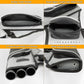 SUNYA Archery Hip Quiver for Arrows. Includes 3 Tubes Arrow Holder, Accessories Pockets and Waist Belt. Fit for Compound and Recurve Bow Practice.