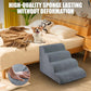 Chic Threads Dog Stairs for High Beds, 4-Step Dog Steps for Couch, Pet Stairs for Small Dogs and Cats, Non-Slip, Stable Indoor Dog Steps for high Bed