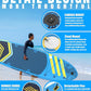Inflatable Paddle Board 11' x 35'' Wide Stable Design,Stand Up Paddleboard with Sup Accessories Backpack,Pump,Ankle Leash,Adjustable Paddle,Non-Slip Comfort Deck for Adult Youth