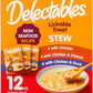 Delectables Non-Seafood Stew Lickable Wet Cat Treats, Variety Pack, 1.4 Ounce (Pack of 12)