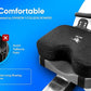 Rowing Machine Seat Cushion (Model 2) for The Concept 2 Rowing Machine with Custom Memory Foam, Washable Cover, and Straps- Concept 2 Rower, Recumbent Stationary Bike, WatterRower Seat Pad