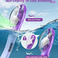 Aegend Dry Snorkel, Dive Mask Easy-Breath Free Diving Snorkel for Snorkeling Scuba Diving Freediving Swimming, with Top Dry Valve and Food-Grade Silicone Mouthpiece