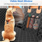 Back Seat Extender for Dogs with Hard Bottom/Large Space, Waterproof Dog Car Seat Cover Holds 400lbs, Sturdy Nonslip Pet Backseat Hammock for Cars/SUV