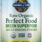 Garden of Life Super Greens Powder Smoothie & Mix, Probiotics & Digestive Enzymes for Digestive Health, Organic Superfoods Nutrition Fruit and Vegetables for Women & Men Energy, Original, 60 Servings