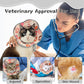 Cat Cone Collar Soft for Wound Healing, Foldable Neck Recovery Cone Anti Licking, Small Adjustable Surgery Cat Head Cone Alternative for Kittens(Size: L)