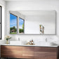 Silver Bathroom Mirror, 30x60 Inch Rectangular Deep Frame Mirror, Large Wall Mounted Bathroom Vanity Mirror Over Sink for Bedroom,Restroom, Living Room, Hangs Vertically or Horizontally
