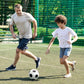 Soccer Ball Size 3/4/5 with Pump & Bag - Pack of 1, 2 or 3 - Official Size & Weight - Classic Black & White - Indoor Outdoor Use - Durable & Long-Lasting - Ideal Gift for Toddler, Kids, Youth & Adults