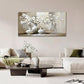 Large Farmhouse Wall Art Country Flower Canvas Living Room Floral Abstract Pictures Framed Prints Oversize Wall Decor Painting Artwork for Bedroom Dining Home 60"x30"