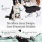 2025 New Edition, Fei & Eve MagEase Dog Harness - 3-Second Magnetic Buckles | 3-Point No-Pull Control | Heavy-Duty 900D Nylon | Dual Safety Handles | Breathable Mesh | Adjustable Fit | X-Large, Green