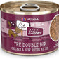 Weruva Cats in The Kitchen, The Double Dip with Chicken & Beef Au Jus Cat Food, 6oz Can (Pack of 24)