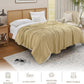 Threadmill Summer Muslin Twin Blanket | 4-Layer Gauze for Couch or Bed | Cozy All-Season Lightweight | 100% Cotton Ideal for Bed| Blanket