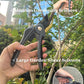 4 Piece Gardening Scissors Folding Saw and Pruner Set Sharp Hand Garden Clippers Set with Folding Pruner Saw
