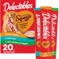 Delectables Squeeze Up Variety Pack, Creamy Squeezable Puree, Lickable Wet Cat Treats, Grain Free, No Added Fillers, No by-Products, No Added Preservatives, 0.5 Ounces Tube, 20 Tubes Total