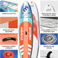 Mistral Inflatable Stand Up Paddle Board, 11'6''x33''x6'' Inflatable SUP All Around Board, Extra Wide iSUP, Stable, Beginner Paddle Board with SUP Accessories, Anti-Slip EVA Deck for Adults & Youth