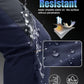 MAGCOMSEN Men's Snow Ski Pants Fleece Lined Water Resistant Winter Pants with 4 Zip Pockets for Snowboard Hiking Outdoor