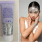 Go Ho Silver Face Body Glitter Gel,Singer Concerts Silver Face Paint Makeup,Holographic Chunky Glitters for Hair/Lip/Nails on Party Halloween Makeup,Festival Rave Accessories,52g