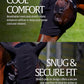 Equinavia Bug Out Fly Mask | Against Flies, Insects, UV Rays - Black - Cob