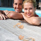 7 Pieces Swimming Nose Clip Silicone Nose Plug Protector with Elastic Rope for Kids and Adults Swimming Using