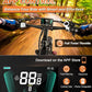 W Wallke 2025 X3 ProMax MAX Folding Dual Motor Electric Bike, 48V 44Ah/22Ah Long Range Adults Ebike, 26" Fat Tire All Terrian Full Suspension 31-34 MPH Fast E-Bike, 7-Speed Mountain e Bicycle, UL2849